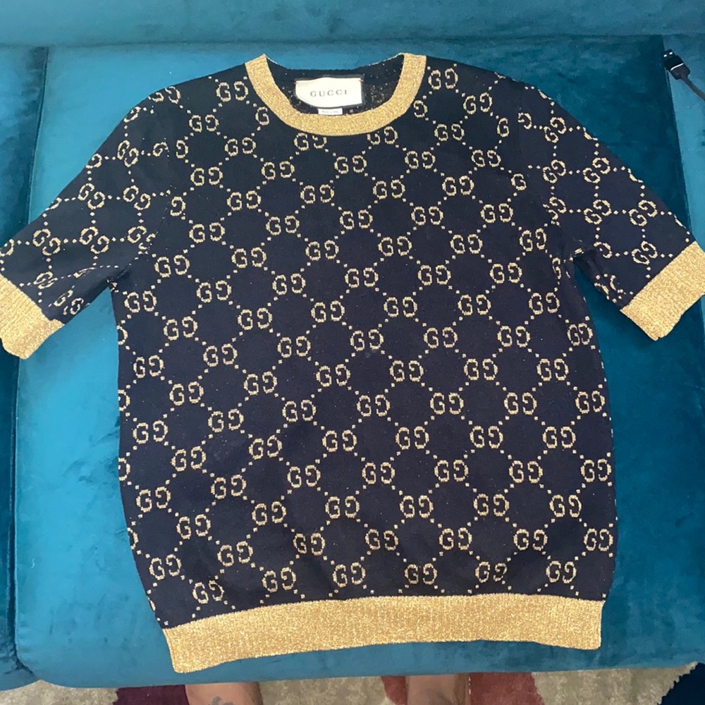 Gucci GG lame top
